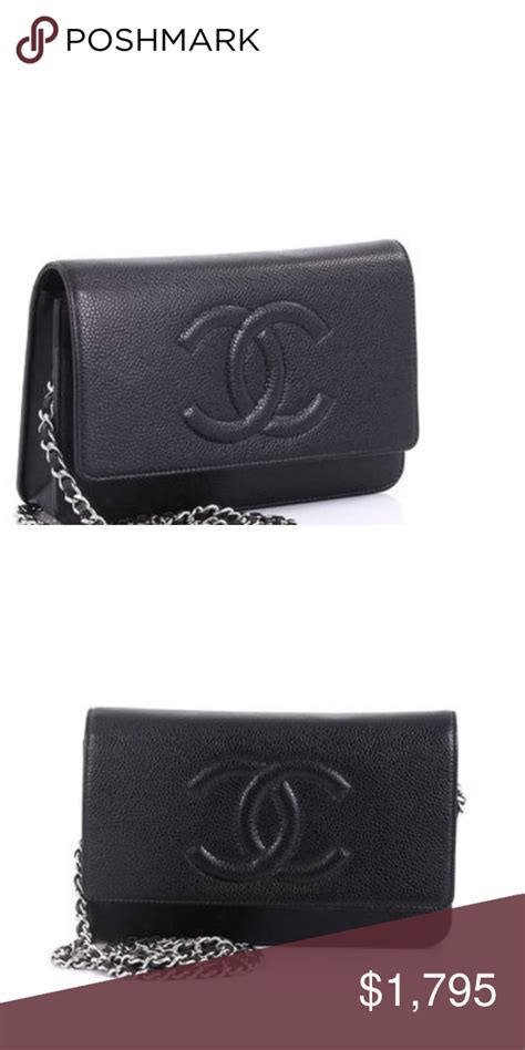 walet on chain chanel|authentic chanel wallet on chain.